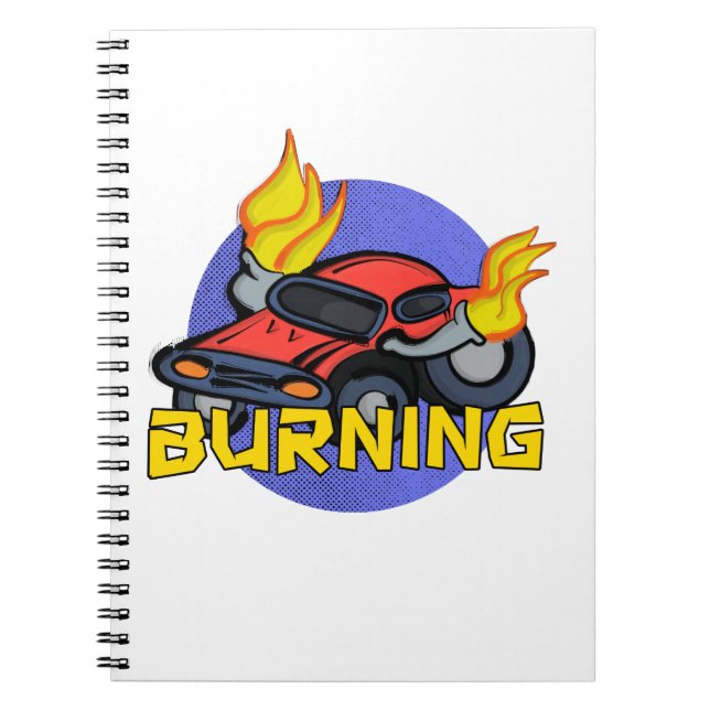 Burning Notebook (Front)