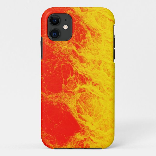 Burning red and yellow fire Case-Mate iPhone case (Back)