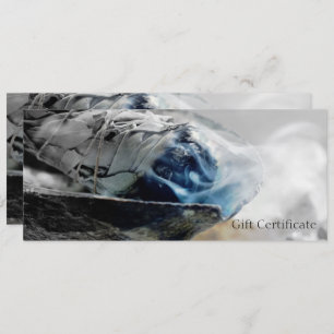 Burning Sage Smoking Metaphysical Gift Certificate Invitation