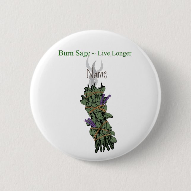 Burning Sage Thunder_Cove 6 Cm Round Badge (Front)