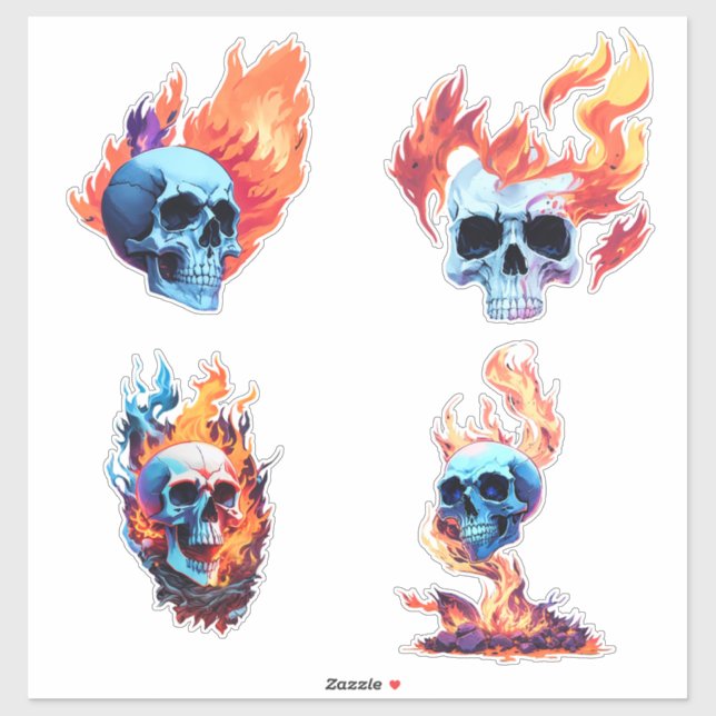 Burning skulls  (Sheet)