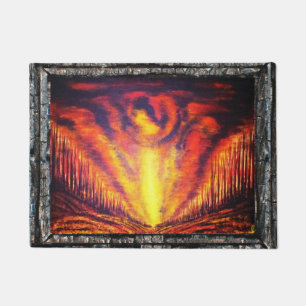 Burning Sky Doormat