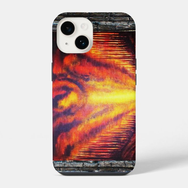 Burning Sky iPhone Case (Back)