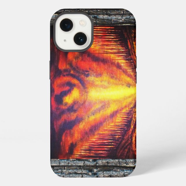 Burning Sky iPhone Case (Back)
