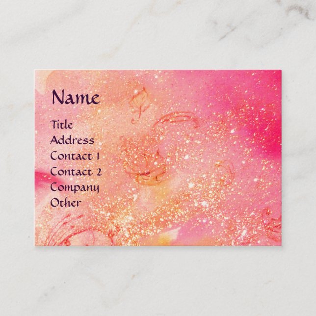 BURNING THE CARNIVAL / Theatre ,Dance and Music Business Card (Front)