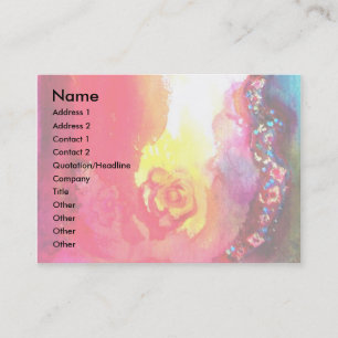 BURNING THE CARNIVAL / Theatre ,Dance and Music Business Card