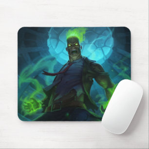 Burning Vengeance Gaming Mousepad Flame-Themed