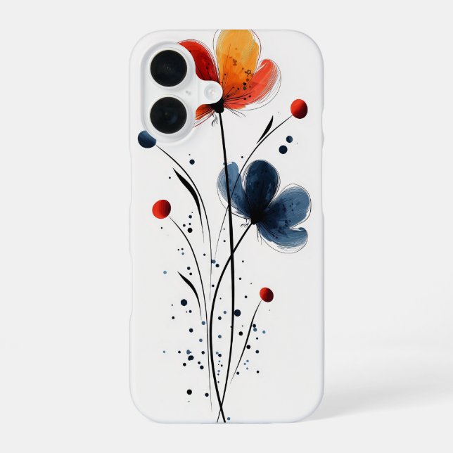 Burnished Harmony iPhone 16 Case (Back)