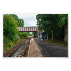 Burnley Barracks Railway - Lancashire Railways Photo Print
