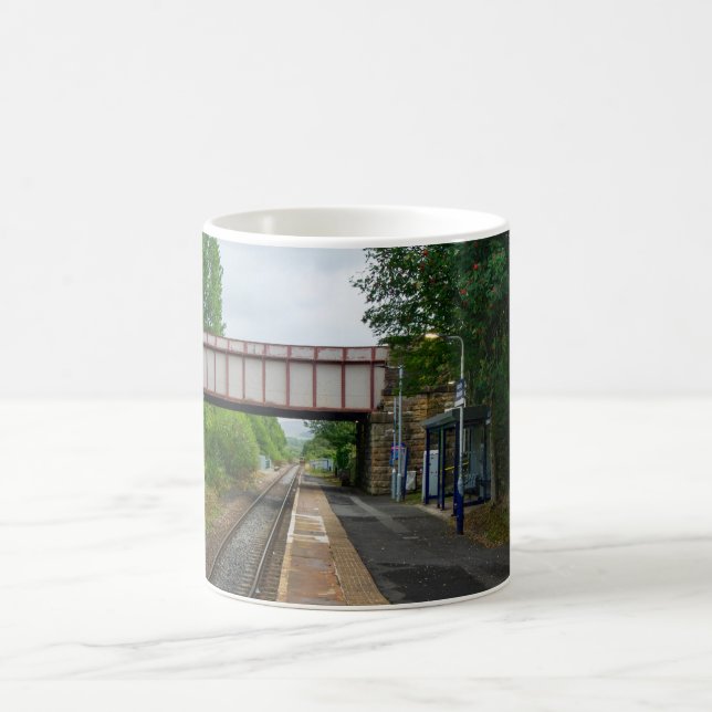 Burnley Barracks Railway Station Coffee Mug (Center)
