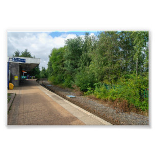 Burnley Central Railway Station, Lancashire Photo Print