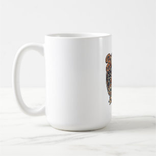 Burnout Beverage Co Vintage Soda Logo Funny Coffee Mug