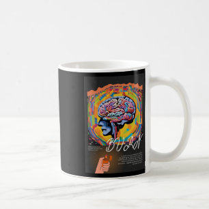 Burnout - Psychedelic Mental Exhaustion Art Sticke Coffee Mug