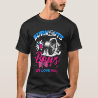 Burnouts Or Bows Gender Reveal Baby Party Announce