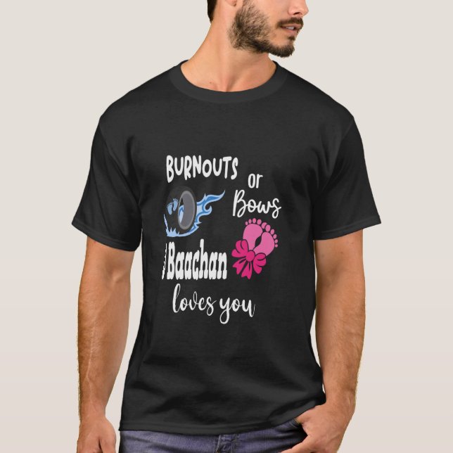 Burnouts or Bows O Baachan Loves You Japan Japanes T-Shirt (Front)