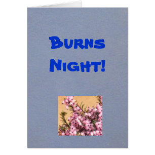 Burns Night! Card