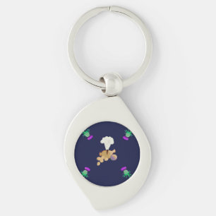 Burns supper key ring