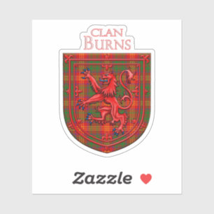 Burns Tartan Scottish Plaid Lion Rampant