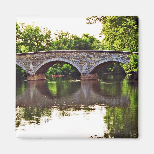 Burnside Bridge Antietam Magnet (Front)