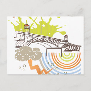 Burnside Bridge Portland Postcard