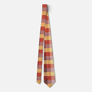 Burnt browns autumn tie