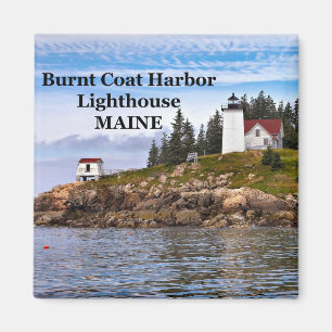 Burnt Coat Harbour Lighthouse, Maine Magnet