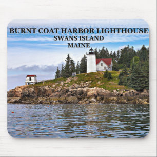 Burnt Coat Harbour Lighthouse, Maine Mousepad
