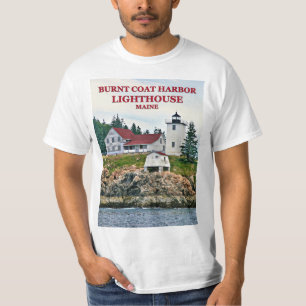 Burnt Coat Harbour Lighthouse, Maine T-Shirt