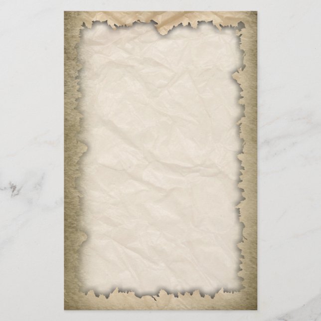 Burnt Edges on Crinkle Paper (Front)