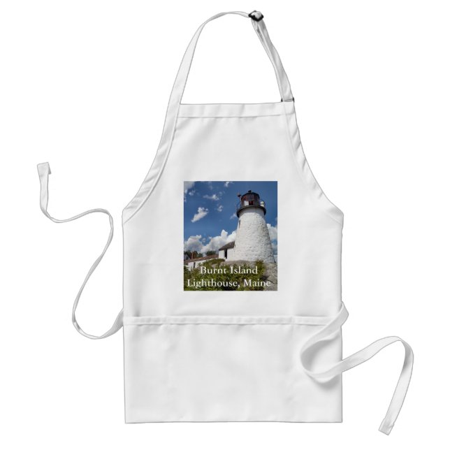 Burnt Island Lighthouse, Maine Apron (Front)