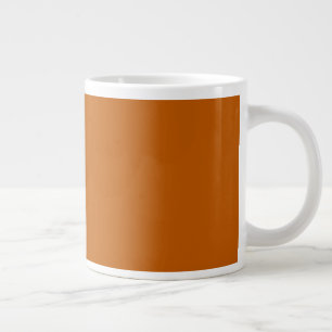 Burnt Orange GIANT Coffee Mug