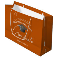 Burnt Orange Graduate Customised Graduation Party