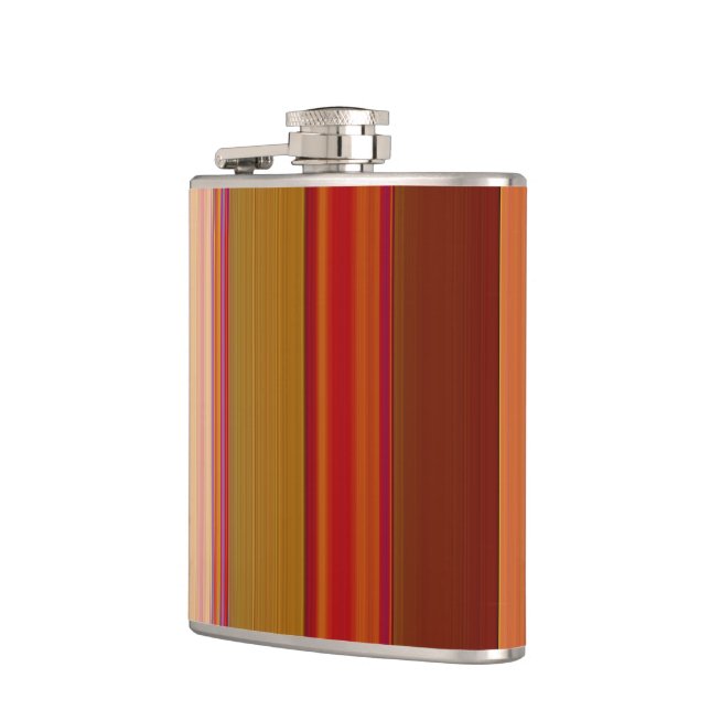 Burnt Orange Hip Flask (Left)