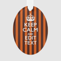 Burnt Orange Personalise This Keep Calm Decor