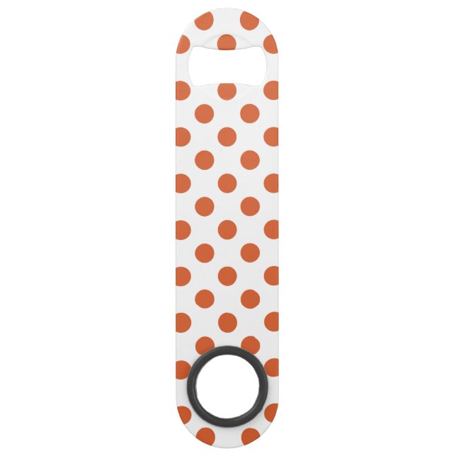 Burnt orange polka dots (Front)