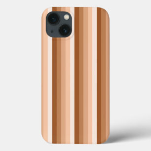 Burnt orange shadow stripes Case-Mate iPhone case