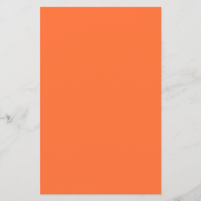 Burnt Orange Solid Colour (Front)