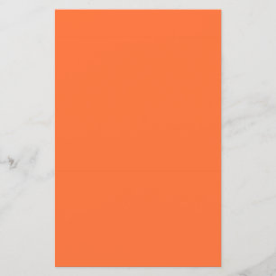 Burnt Orange Solid Colour
