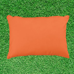 Burnt Orange Solid Colour Decorative Cushion