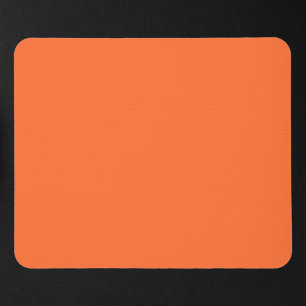 Burnt Orange Solid Colour Mouse Pad
