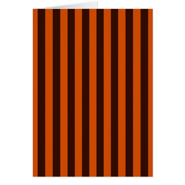 Burnt Orange Stripes Vertical (Front)