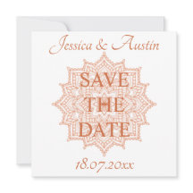 Burnt Orange Sunrise Mandala Summer Fall