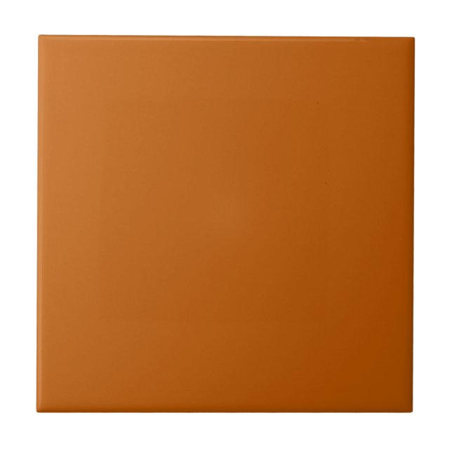 Burnt Orange Tile (Front)