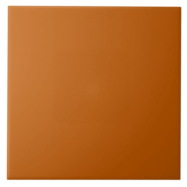 Burnt Orange tile (Front)