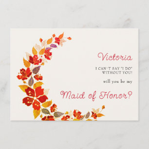 Burnt Orange Tropical Hibiscus Florals Wedding Menu