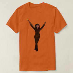 Burnt Orange Twirl Girl T-Shirt
