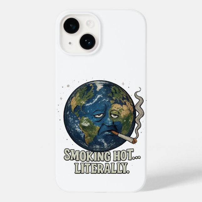Burnt Out Planet Energy Case-Mate iPhone Case (Back)