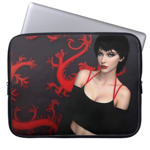 Burnt Out Souls laptop sleeve 15"