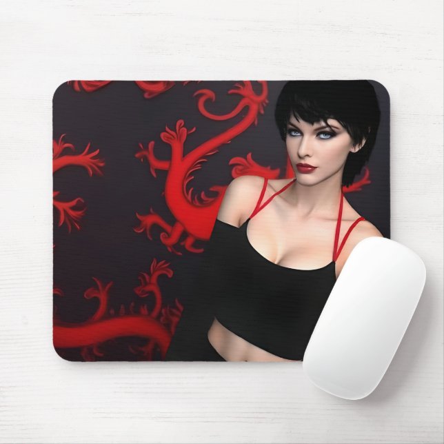 Burnt Out Souls mousepad (With Mouse)