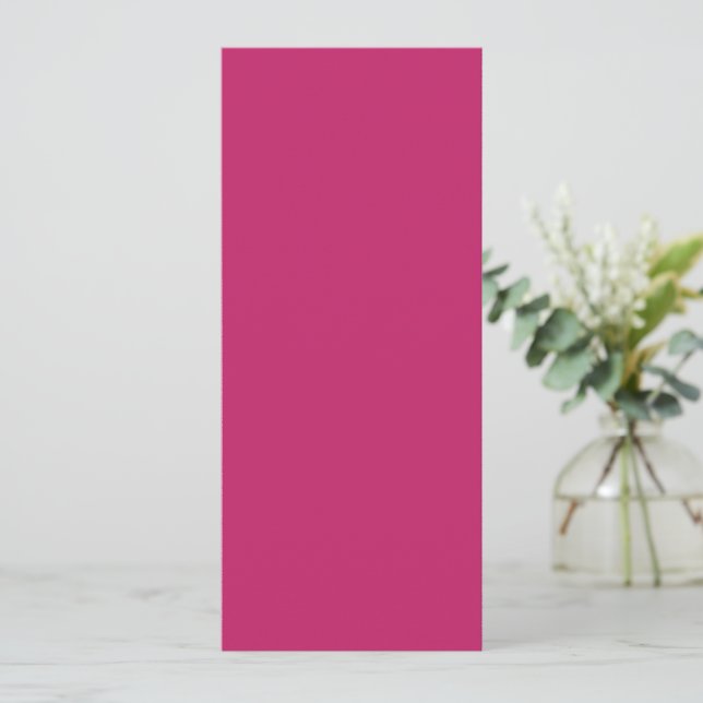 Burnt Pink Flat Card (Standing Front)